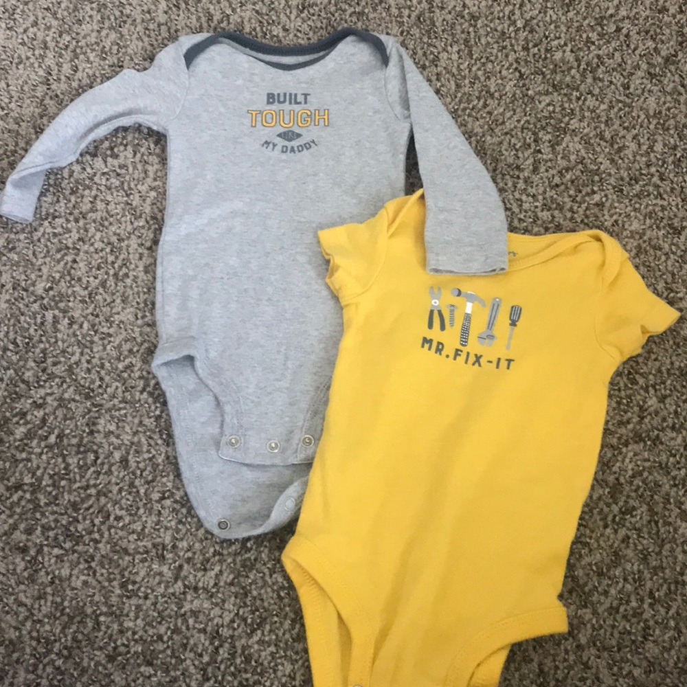 Both brand new onsies never been worn